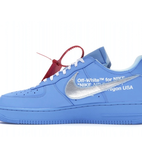 Nike Air Force 1 Low Off-White MCA University Blue - Picture 3 of 4